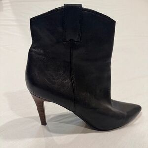 Lucky Brand Black Heeled Booties - Size 11/43